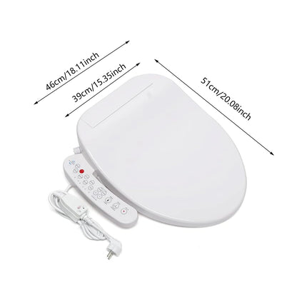 Automatic Flushing And Drying Intelligent Toilet Seat Smart Bidet Seat with Self-Cleaning Electronic Heated Seat Nozzles