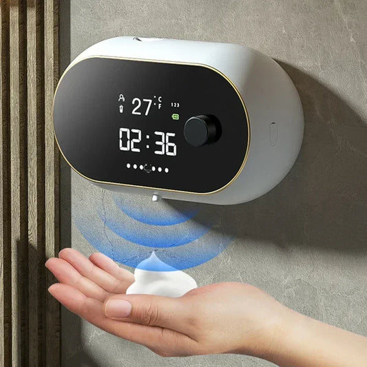 Toilet 450/300ML Automatic Foam Soap Disepenser Smart Sensor Wall Mounted Hand Wash Touchless Kitchen Accessories for Bathroom